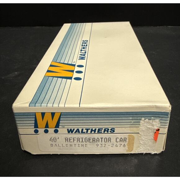 HO Scale Walthers Ballantine & Sons 40' Refrigerator Car Unassembled 932-2476 - Picture 7 of 7